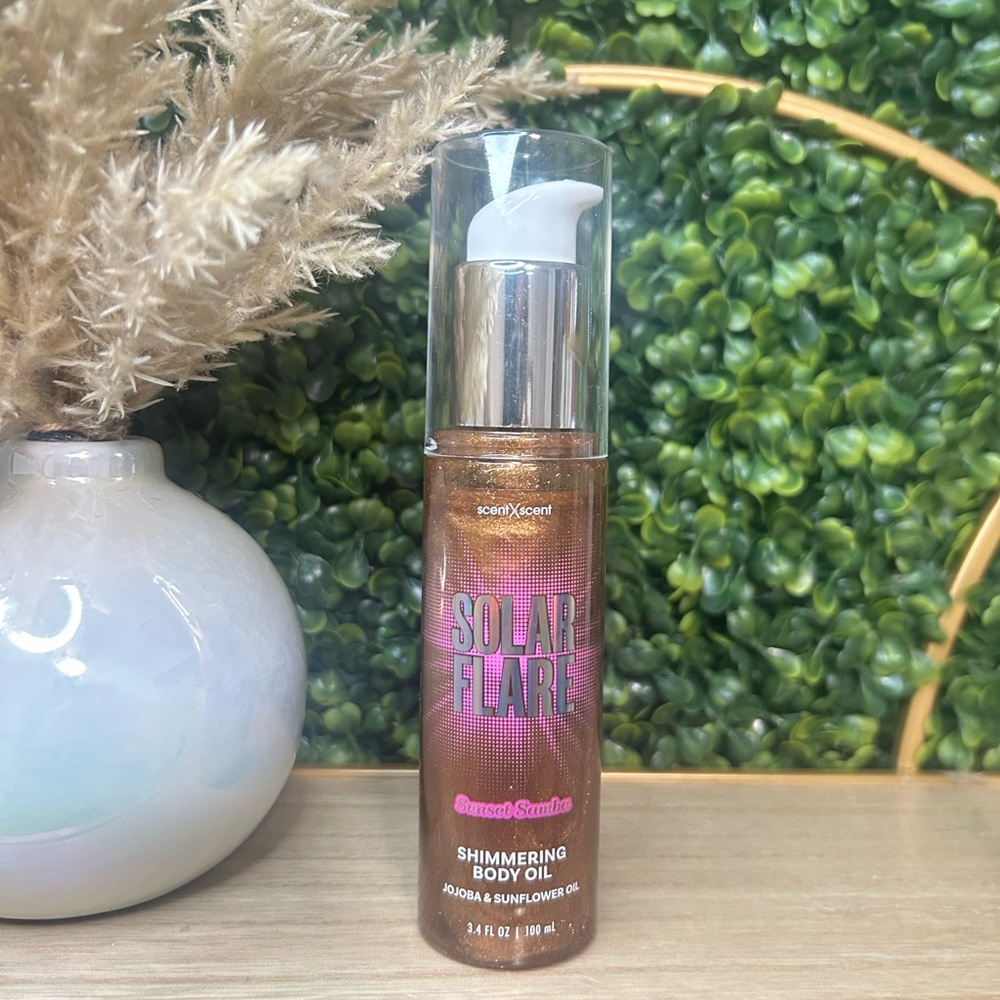 Solar Flare Shimmering Body Oil Sunset Samba 3.4 fl oz 100 ml